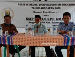 Usep Wawan Akomodir Aspirasi Warga Cibuntu, di Reses II DPRD Kab. Sukabumi