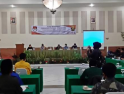 KPU Kabupaten Sukabumi Gelar Rakor Sosialisasi Tahapan Pilkada 2020