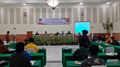 KPU Kabupaten Sukabumi Gelar Rakor Sosialisasi Tahapan Pilkada 2020