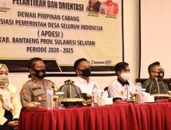 Jajaran Pengurus APDESI Kabupaten Bantaeng Dilantik