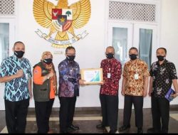 Optimalkan 3M, PEMKAB Sukabumi Terima Bantuan 3500 Masker