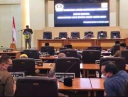 DPRD Kabupaten Sukabumi Gelar Rapat Paripurna, Penyampaian LKPJ Bupati TA 2020