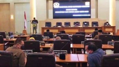DPRD Kabupaten Sukabumi Gelar Rapat Paripurna, Penyampaian LKPJ Bupati TA 2020