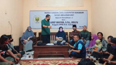 Reses II DPRD Sukabumi, Usep Sambangi Warga Citepus