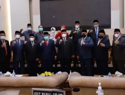DPRD kabupaten Sukabumi Gelar Rapat Paripurna, Mendengarkan Pidato Kenegaraan Presiden RI