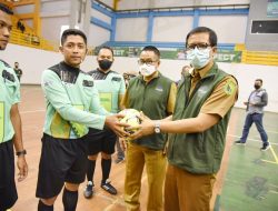 Sekda Buka Kejuaraan Futsal Bupati Cup 2021