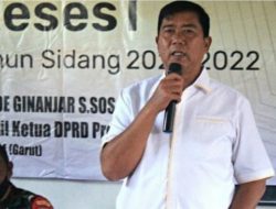 Wakil Ketua DPRD Jabar, Ade Ginanjar Dalam Agenda Resesnya Serap Aspirasi Warga Pasirwangi