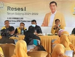 Kegiatan Reses I Tahun Sidang 2021-2022, Wakil Ketua DPRD Jabar Sambangi Warga Tambakjaya