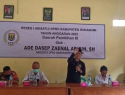 Ade Dasep Serap Aspirasi Masyarakat Tenjojaya, di Reses I Tahun Anggaran 2022