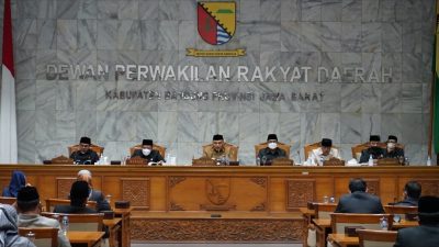 DPRD Kabupaten Bandung Rapat Paripurna, Tetapkan Perubahan Alat Kelengkapan Dewan