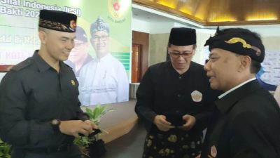 Edwin Senjaya Hadiri Pelantikan IPSI Kota Bandung, Tuntut Prestasi dan Dorong Anggaran Terealisasi