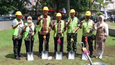 Bekerja Sama Dengan bank bjb, Pemkot Cimahi Revitalisasi Taman Sriwijaya dan Adiraga