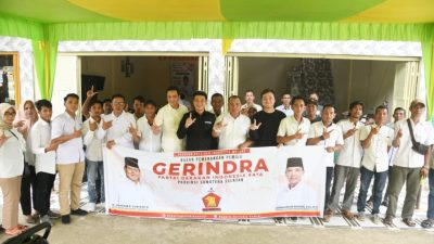 Ketua DPC Partai Gerindra Ogan Ilir Berikan Pengarahan Dalam Acara Koordinasi dan Konsolidasi Pengurus Anak Cabang (PAC)