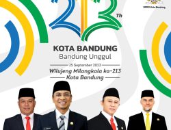 Ucapan HUT Ke 213 Bandung, Unsur Pimpinan DPRD Kota Bandung