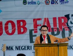 Kadisdik Buka Job Fair & Expo P5 di SMKN Kadipaten Tasikmalaya